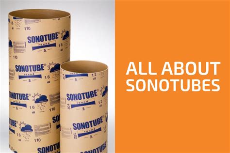 sano tubes|All About Sonotubes: What Are They, How to Use Them, and More.